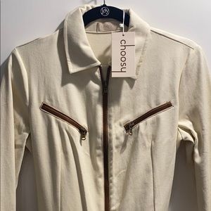 choosy | Demi Jumpsuit | Cream | M